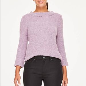 Loft cozy funnel neck top